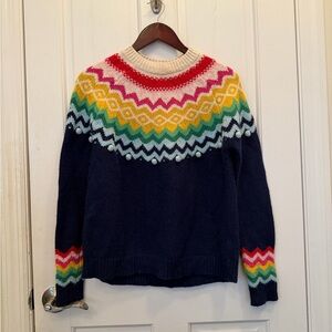 Boden Size 8 Chevron Pattern Sweater